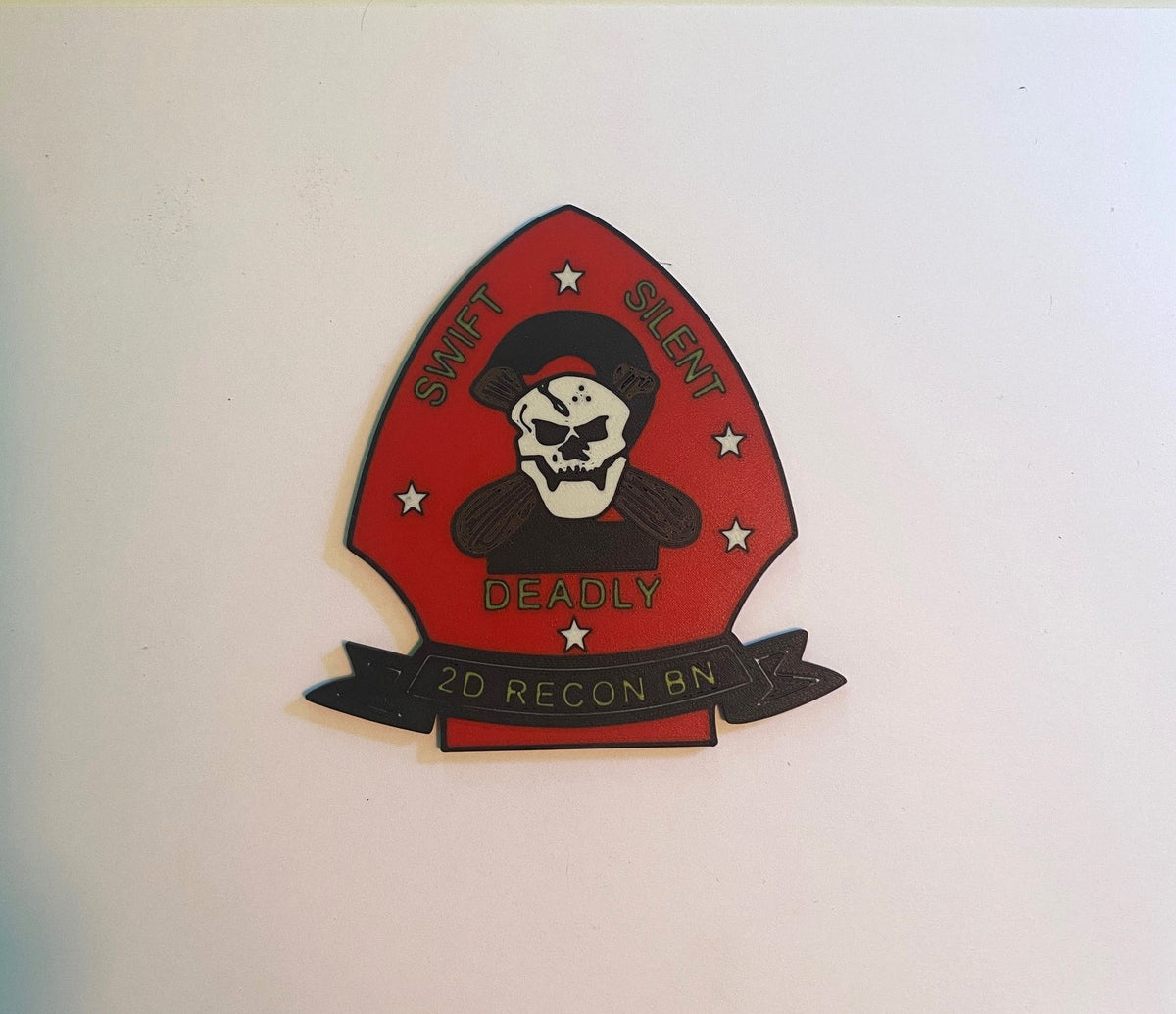 2d Reconnaissance Battalion 3D printed emblem