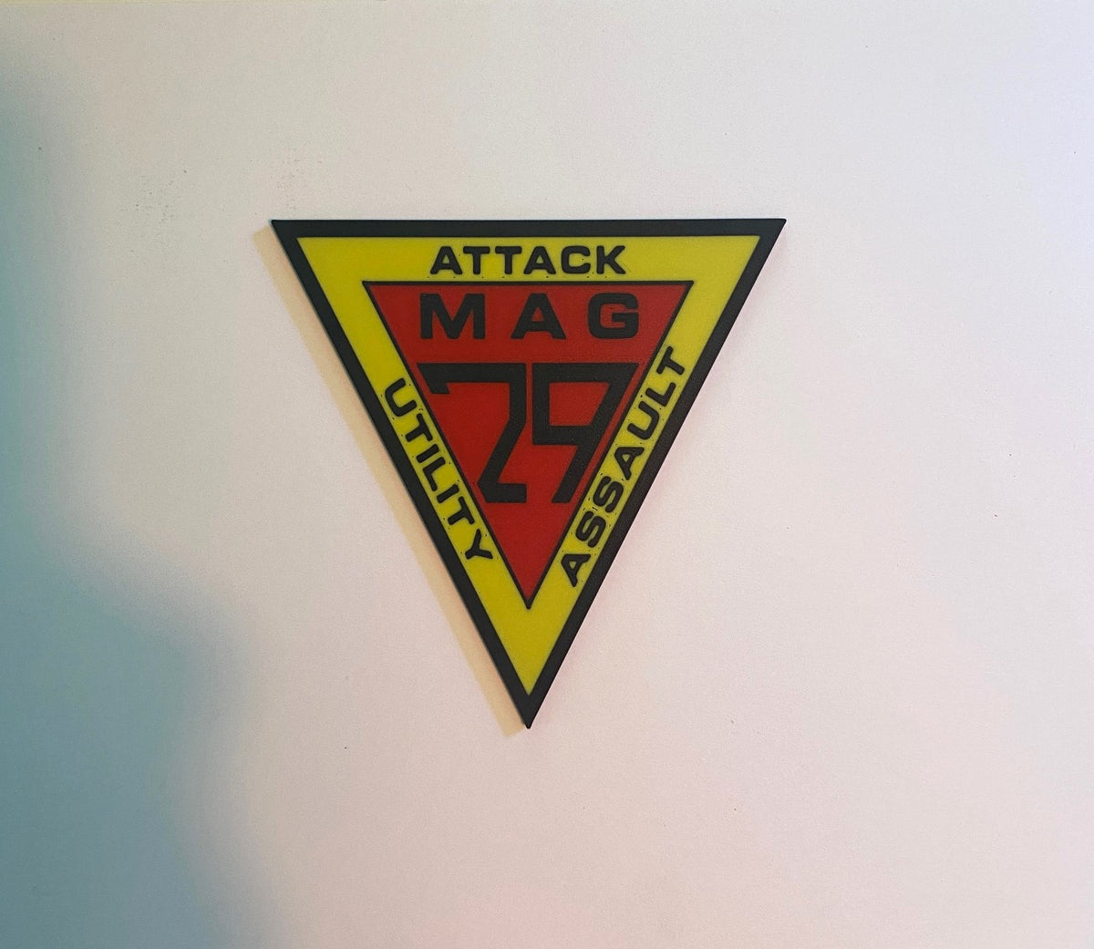 Marine Aircraft Group 29 3D printed emblem