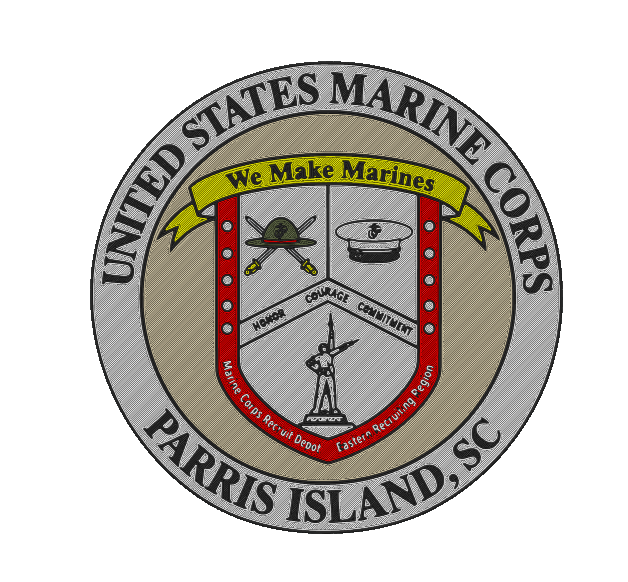 Marine Corps Recruit Depot Parris Island emblem