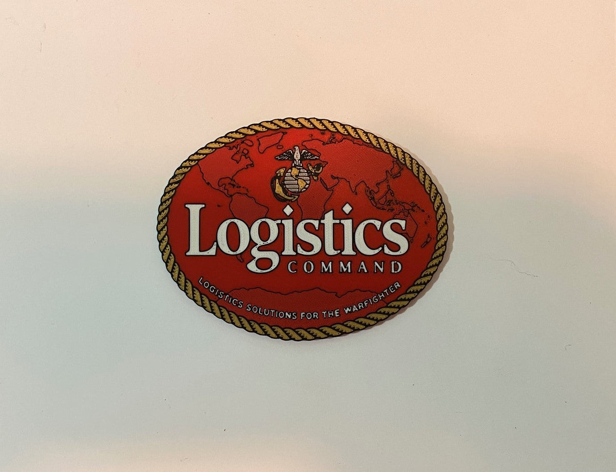 Logistics Command 3D printed emblem