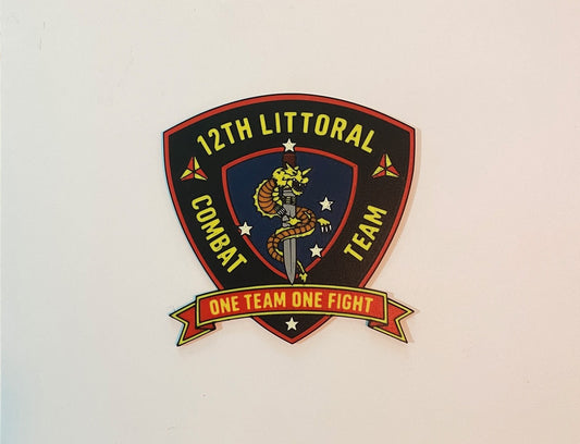 12th Littoral Combat Team 3D printed emblem product photo