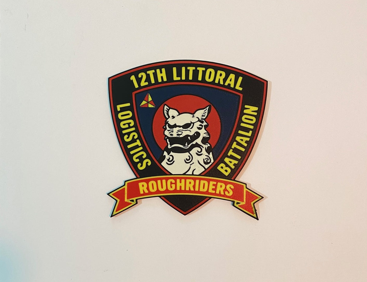 12th Littoral Logistics Battalion 3D printed emblem product photo