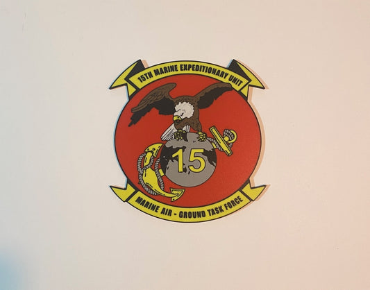 15th Marine Expeditionary Unit 3D printed emblem
