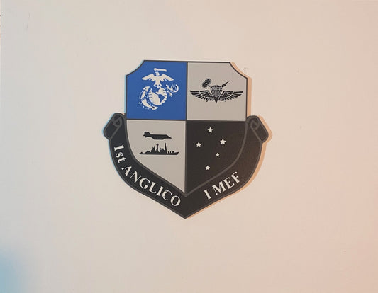 1st Air Naval Gunfire Liaison Company 3D printed emblem