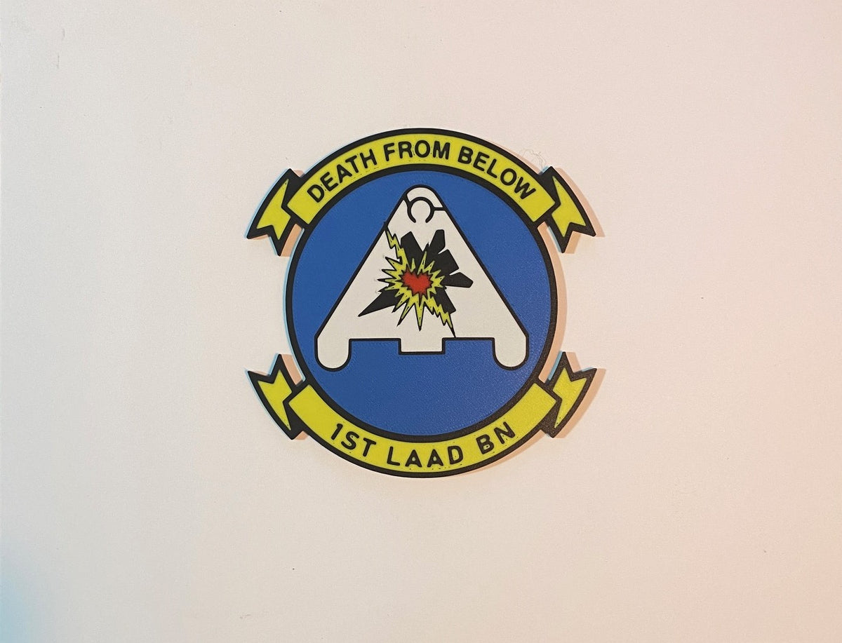 1st Low Altitude Air Defense Battalion 3D printed emblem