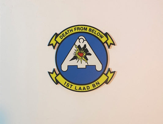 1st Low Altitude Air Defense Battalion 3D printed emblem