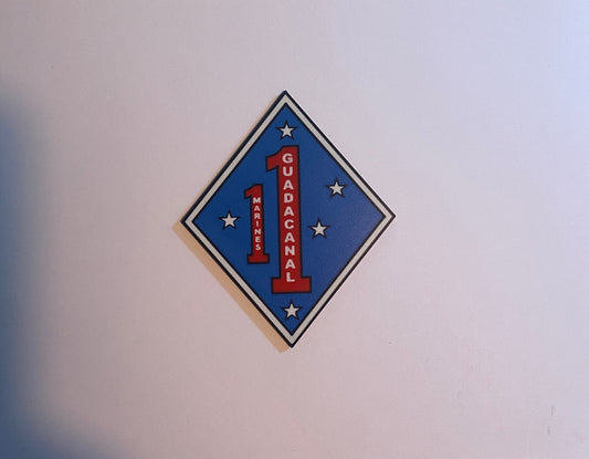 1st Marine Regiment 3D printed emblem