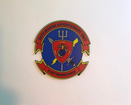 26th Marine Expeditionary Unit 3D printed emblem