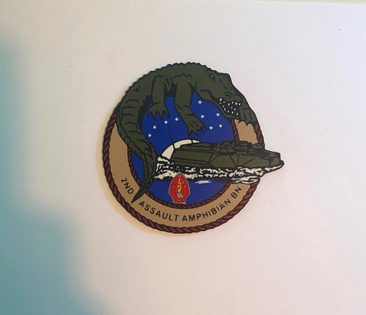 2d Assault Amphibian Battalion 3D printed emblem