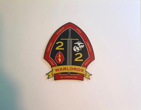2d Battalion 2d Marines 3D printed emblem