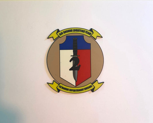 2d Marine Expeditionary Brigade 3D printed emblem