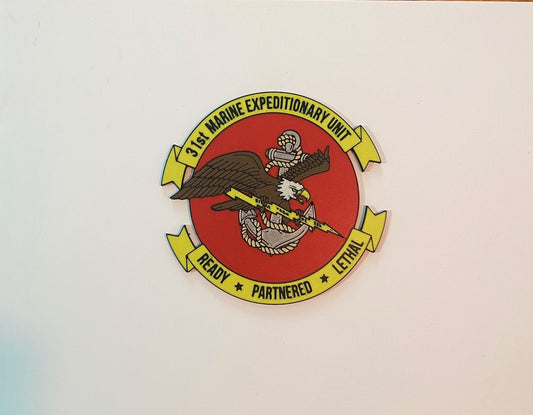 31st Marine Expeditionary Unit 3D printed emblem