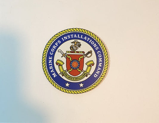 Marine Corps Installations Command 3D printed emblem