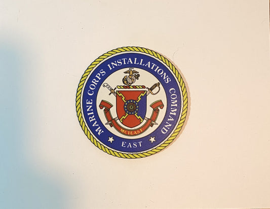 Marine Corps Installations Command East 3D printed emblem