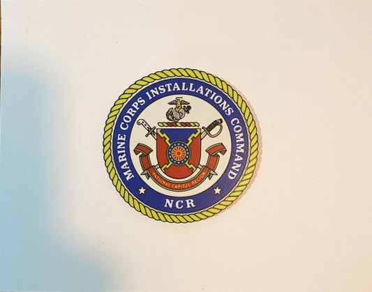 Marine Corps Installations National Capital Region 3D printed emblem