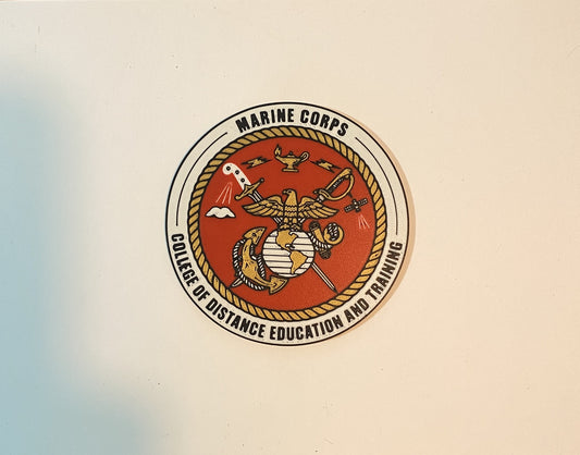 Marine Corps College of Distance Education and Training 3D printed emblem