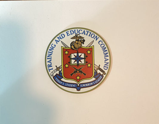 Training and Education Command TECOM 3D printed emblem