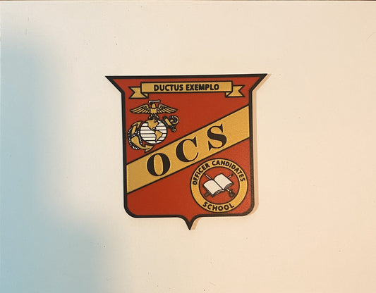 Officer Candidate School 3D printed emblem