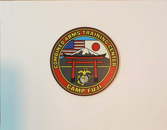 Combined Arms Training Center Camp Fuji 3D printed emblem