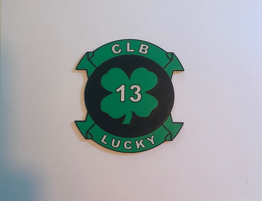 Combat Logistics Battalion 13 3D printed emblem