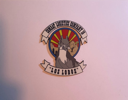 Combat Logistics Company 16 3D printed emblem