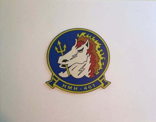 Marine Heavy Helicopter Squadron 461 3D printed emblem