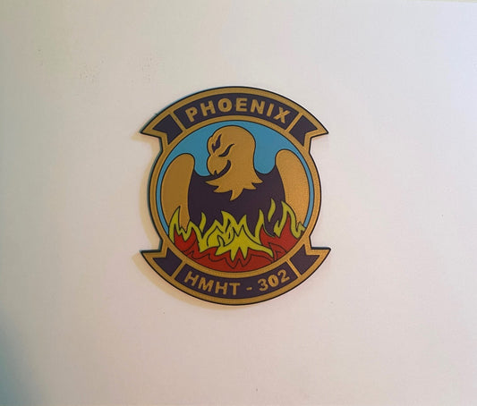 Marine Heavy Helicopter Training Squadron 302 3D printed emblem