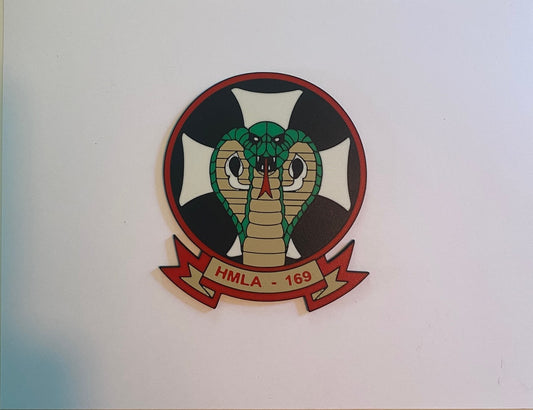 HMLA-169 3D printed emblem