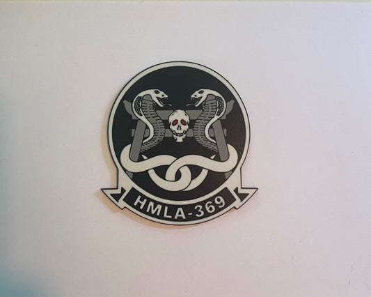 HMLA-369 3D printed emblem