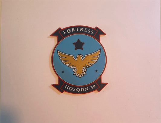 Headquarters Squadron 39 3D printed emblem