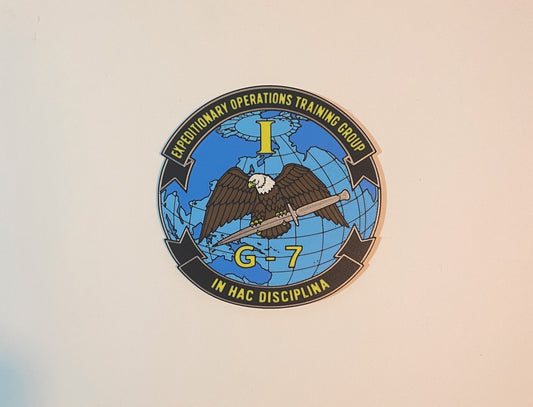 Expeditionary Operations Training Group I MEF 3D printed emblem