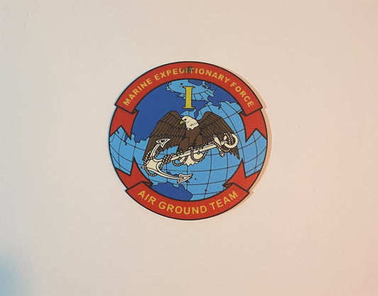 I Marine Expeditionary Force 3D printed emblem