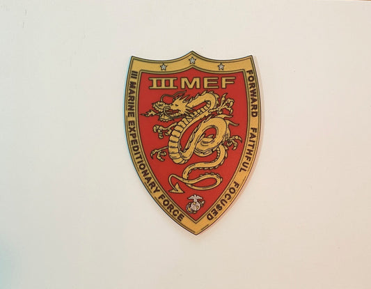 III Marine Expeditionary Force 3D printed emblem