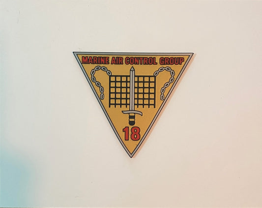 Marine Air Control Group 18 3D printed emblem product photo
