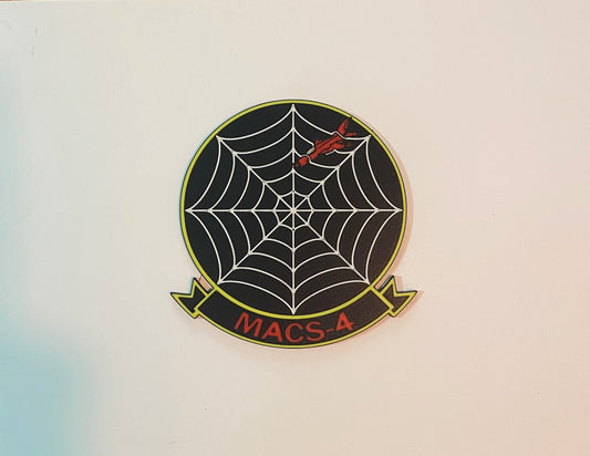 Marine Air Control Squadron 4 3D printed emblem product photo