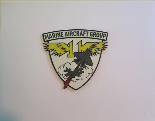 Marine Aircraft Group 11 3D printed emblem