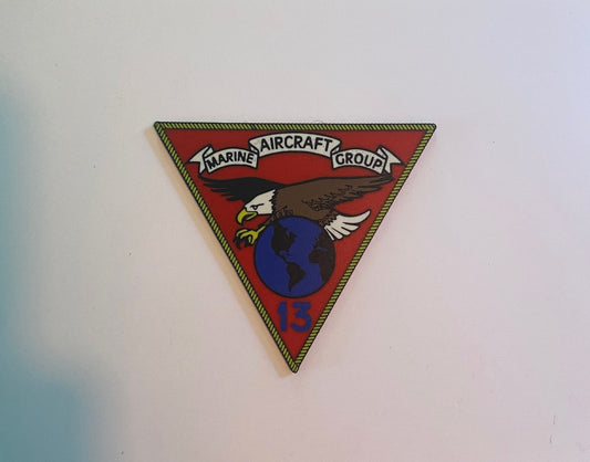 Marine Aircraft Group 13 3D printed emblem