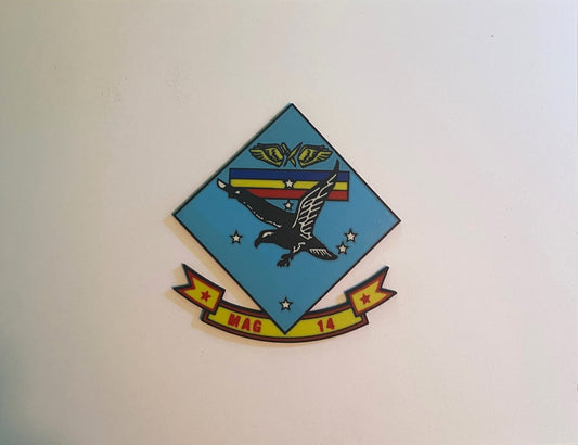 Marine Aircraft Group 14 3D printed emblem