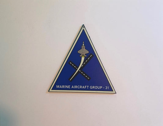 Marine Aircraft Group 31 3D printed emblem