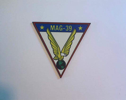 Marine Aircraft Group 39 3D printed emblem