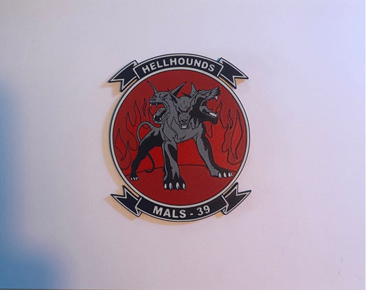 Marine Aviation Logistics Squadron 39 3D printed emblem