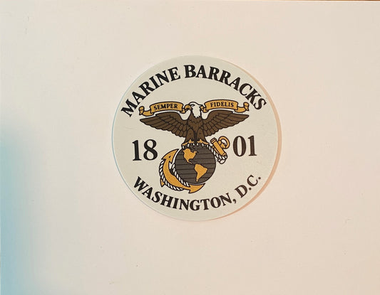 Marine Corps Barracks 8th and I 3D printed emblem
