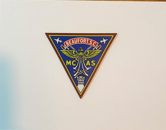 Marine Corps Air Station Beaufort 3D printed emblem