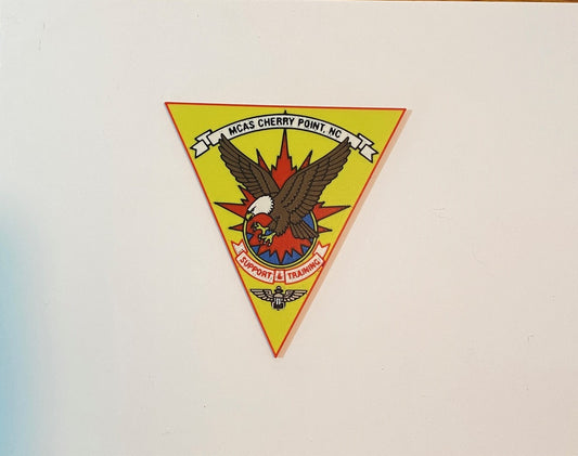 Marine Corps Air Station Cherry Point 3D printed emblem