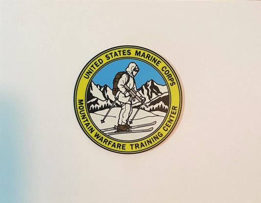 Mountain Warfare Training Center 3D printed emblem