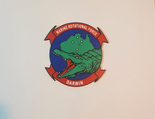 Marine Rotational Force Darwin 3D printed emblem