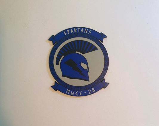 Marine Wing Communications Squadron 28 3D printed emblem
