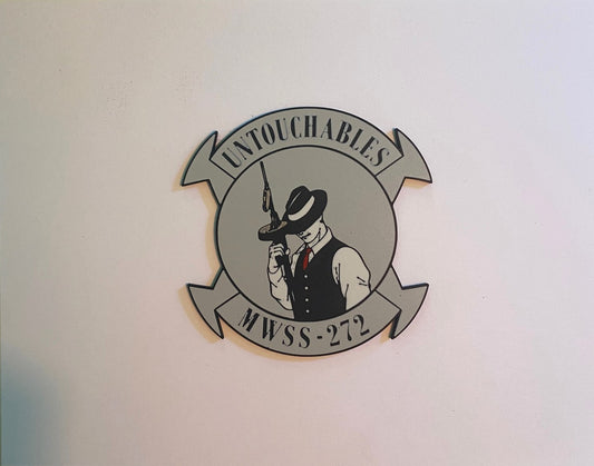 Marine Wing Support Squadron 272 3D printed emblem
