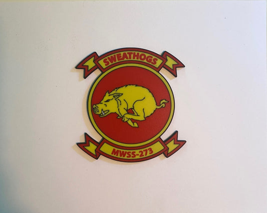 Marine Wing Support Squadron 273 3D printed emblem