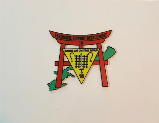 Personnel Support Detachment 18 3D printed emblem product photo